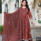Women Floral Printed Cotton Kurta with Trousers & Dupatta