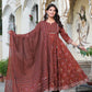 Women Floral Printed Cotton Kurta with Trousers & Dupatta